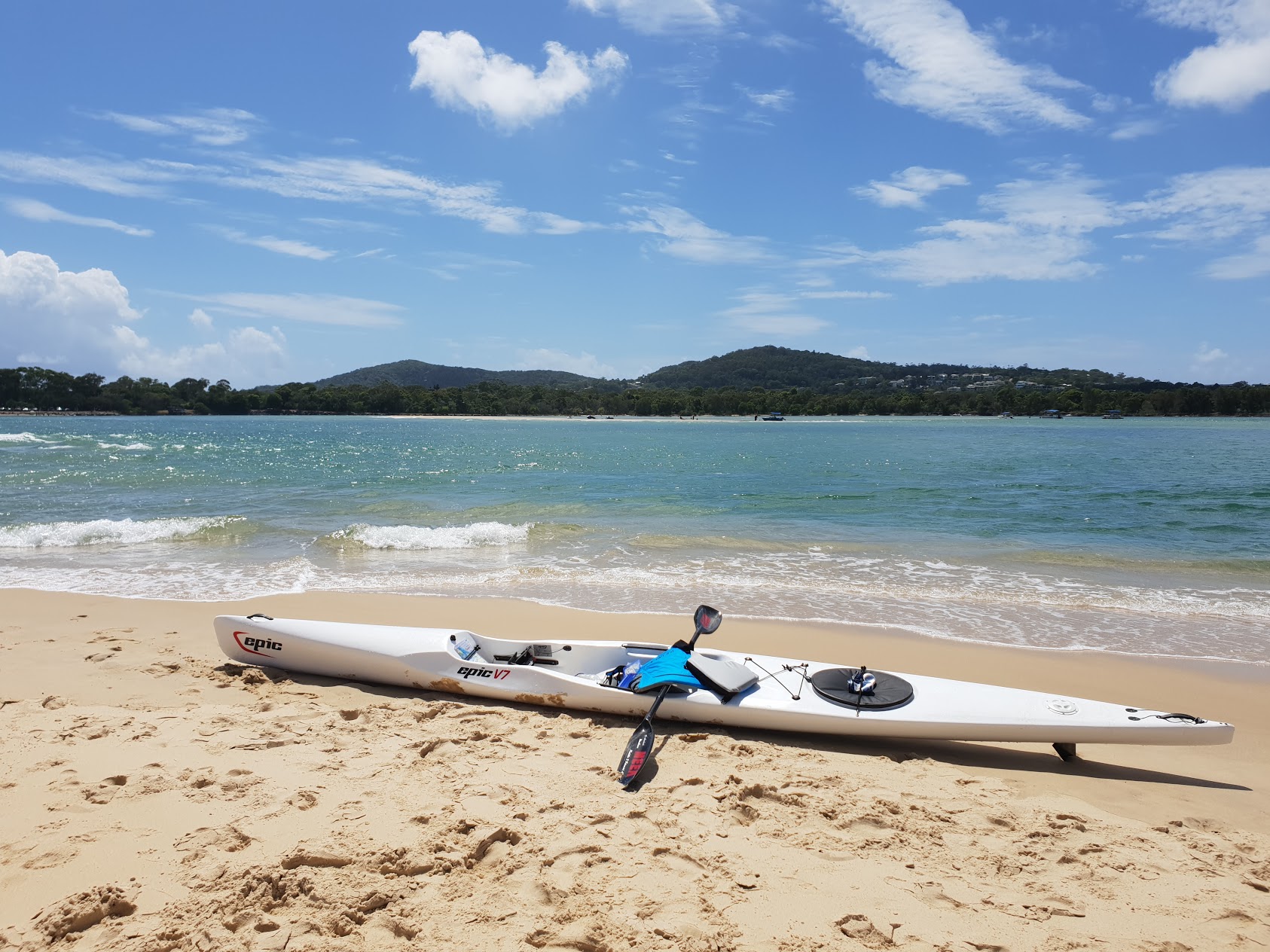Noosa beach
